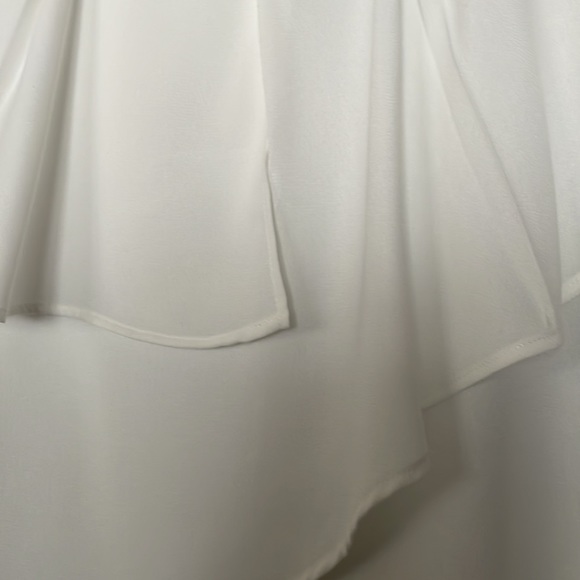 Zara white layered top - Picture 3 of 5